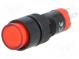 Switch  push-button  Pos  2  SPDT  0.5A/250VAC  1A/24VDC  ON-(ON)