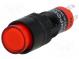 Switch  push-button  Pos  2  SPDT  0.5A/250VAC  1A/24VDC  ON-ON