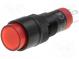 Switch  push-button  Pos  2  SPDT  0.5A/250VAC  1A/24VDC  ON-ON