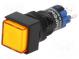 Switch  push-button  Pos  2  SPDT  0.5A/250VAC  1A/24VDC  ON-(ON)