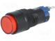 Switch  push-button  Pos  2  SPDT  0.5A/250VAC  1A/24VDC  ON-(ON)