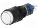 Switch  push-button  Pos  2  SPDT  0.5A/250VAC  1A/24VDC  ON-(ON)
