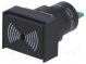 Signalizátor  zvukový  75dB  Podsv  není  IP40  Ø16mm  max.6mm