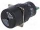 Signalizátor  zvukový  75dB  Podsv  není  IP40  Ø16mm  max.6mm