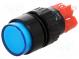 Switch  push-button  Pos  2  SPDT  3A/220VAC  2A/24VDC  ON-(ON)