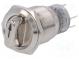 Přepínač  otočný  pol  2  SPDT  0,5A/220VAC  1A/24VDC  -20÷55°C