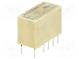 Relay  electromagnetic  DPDT  Ucoil  24VDC  2A  0.5A/125VAC  THT