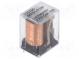 Relay  electromagnetic  DPDT  Ucoil  24VDC  2A  miniature  socket