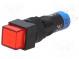 Switch  push-button  Pos  2  SPDT  0.5A/250VAC  1A/24VDC  ON-(ON)