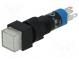 Switch  push-button  Pos  2  SPDT  0.5A/250VAC  1A/24VDC  ON-(ON)