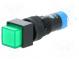 Switch  push-button  Pos  2  SPDT  0.5A/250VAC  1A/24VDC  ON-ON