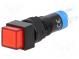 Switch  push-button  Pos  2  SPDT  0.5A/250VAC  1A/24VDC  ON-ON