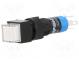 Switch  push-button  Pos  2  SPDT  0.5A/250VAC  1A/24VDC  ON-ON