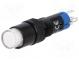 Switch  push-button  Pos  2  SPDT  0.5A/250VAC  1A/24VDC  ON-(ON)