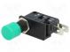 Switch  push-button  Pos  2  SPDT  10A/250VDC  ON-(ON)  Ø  13mm