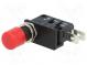 Switch  push-button  Pos  2  SPDT  10A/250VDC  ON-(ON)  Ø  13mm