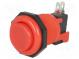 Switch  push-button  Pos  2  SPDT  10A/250VDC  ON-(ON)  Ø  23.6mm