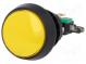 Switch  push-button  Pos  2  SPDT  10A/250VAC  ON-(ON)  Illumin  LED