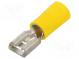 Faston  plochý  6,3mm  0,8mm  kolík  2,5÷6mm2  krimpovací  na kabel
