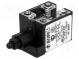 Limit switch  plastic plunger  NO + NC  10A  max.400VAC  IP20