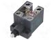 Limit switch  metal plunger  NO + NC  10A  max.400VAC  max.250VDC
