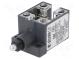 Limit switch  metal plunger  NO + NC  10A  max.400VAC  max.250VDC