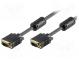 Kabel  D-Sub 15pin HD vidlice,z obou stran  7m  filtr feritový