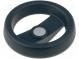 Nastavovací kolečko  H  37mm  polypropylen  Ømont.otv  10mm