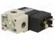 Elektromagnetický ventil  Tlak 0÷9bar  Tepl 0÷50°C  Unap 24VDC