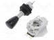 Joystick  Stab.pol  1  Výv  konektory 2,8x0,5mm  -25÷70°C