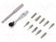 Sada  šroubovací bity  Poč.ks  12  Phillips,Torx®,imbusový