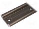 Dvojitá lišta  hliník  Ø  16mm  L  1000mm  W  60mm  DryLin® W