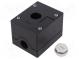 Kryt  pro dálkový ovladač  X 72mm  Y 90mm  Z 65mm  černá