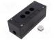 Kryt  pro dálkový ovladač  X 72mm  Y 180mm  Z 65mm  černá