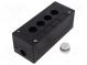 Kryt  pro dálkový ovladač  X 72mm  Y 180mm  Z 65mm  černá