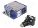 Limit switch  metal roller Ø12mm  NO + NC  10A  max.250VAC  PG11