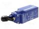 Limit switch  lever R 22mm, plastic roller Ø14mm  NO + NC  10A