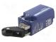 Limit switch  lever R 29mm, plastic roller Ø22mm  NO + NC  10A