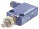 Limit switch  pin plunger Ø7mm and additional fixation  6A