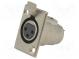 Zásuvka  XLR  zásuvka  PIN  3  pájení  Pouz  standard XLR