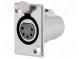 Zásuvka  XLR  zásuvka  PIN  5  pájení  Pouz  standard XLR