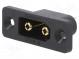 Zásuvka  napájecí DC  XT90  vidlice  PIN  2  pájení  černá  30A  500V