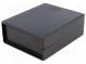 Kryt  s panelem  X 90mm  Y 109mm  Z 40mm  polystyrén  černá