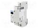 Modul  tlačítkový spínač  250VAC  16A  IP40  DIN  17,5x90x60mm