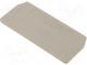Krajní/oddělovací destička  ZDU2.5/3AN  béžová  wemid  max.125°C