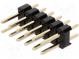 Pin header  pin strips  male  PIN  12  straight  2.54mm  THT  2x6