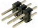Pin header  pin strips  male  PIN  6  straight  2.54mm  THT  2x3