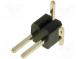 Pin header  pin strips  male  PIN  2  vertical  1.27mm  SMT  1x2