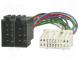 Connector  radio, ISO  Acura, Fiat, Honda, Opel, Suzuki  PIN 20