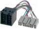 Connector  radio, ISO  Isuzu, Opel  PIN 16